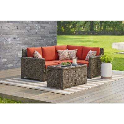 Metal - Bronze - Outdoor Sectionals - Outdoor Lounge Furniture .