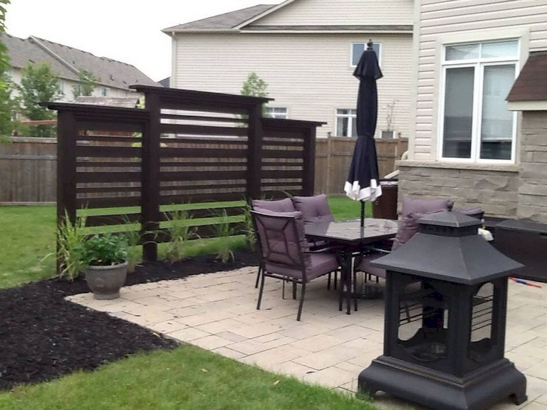 73+ Simple Backyard Privacy Fence Design Ide