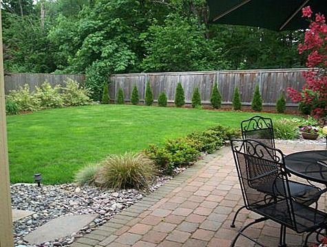 landscaping ideas backyard | Simple Backyard Garden Ideas .