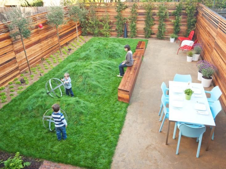 To Lawn or Not to Lawn? With Kids, That is the Question .