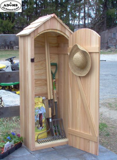 Small Garden Sheds | small cedar garden shed much better for tools .
