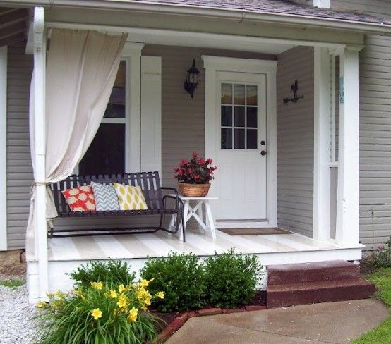 30 Cool Small Front Porch Design Ideas - DigsDigs | Small front .