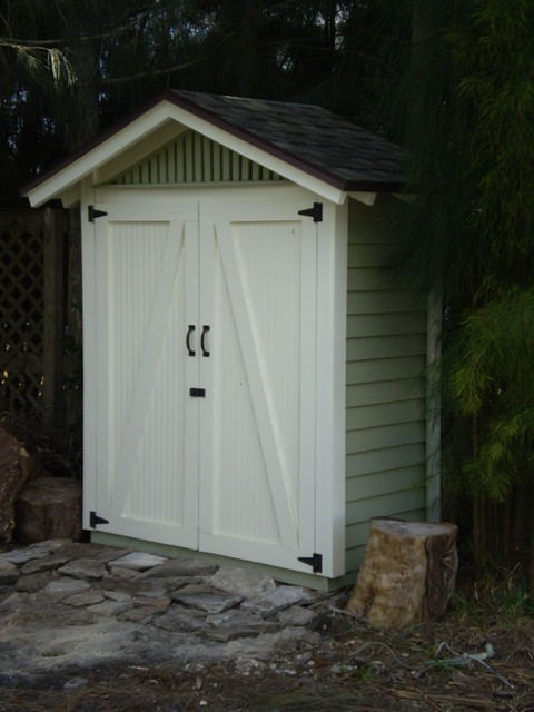 Small Outdoor Storage Sheds - American Traditional - Shed - Tampa .