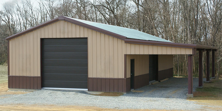 30x60 Garage Building Pricing | Steel Garage Building | Renegade Ste