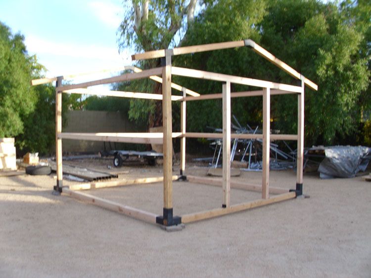 All Steel Shed Frames--- Sheds and Buildings Phoenix, Arizona .