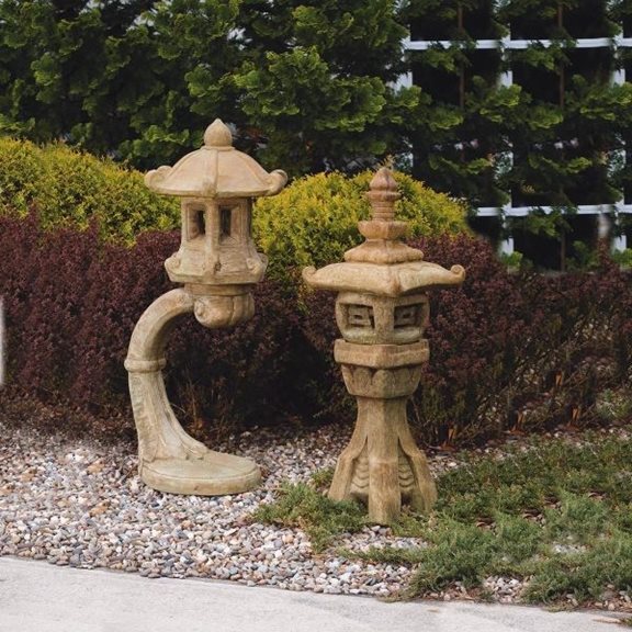 Japanese Lantern Cast Stone Garden Orname