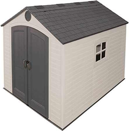 Amazon.com : Lifetime 6405 Outdoor Storage Shed with Window .