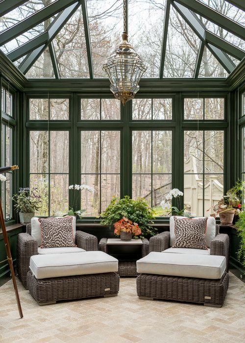 9 Beautiful Sun Rooms You'll Love - Town & Country Living | Porch .