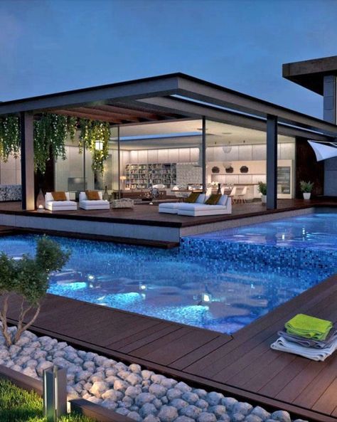 √ 38+ Modern Swimming Pool Design Ideas For Your Home | Dream .