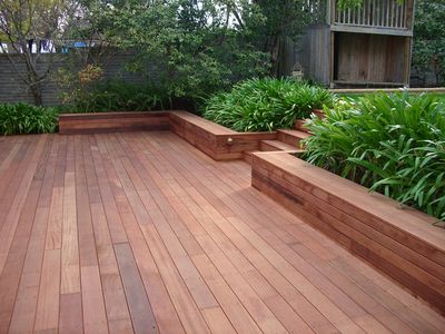 Timber decking has become a focal point for the family home. #deck .