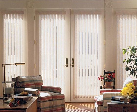 Beautiful French Door Blinds | Living room blinds, Blinds for .