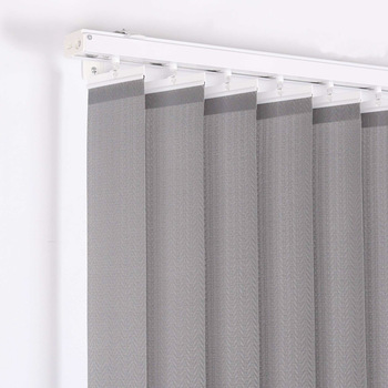 Copper Metallic Colored Fabric Vertical Blinds for Window, View .