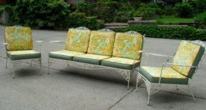 Vintage Salterini Woodard Iron Patio furniture set by groovygirl60 .