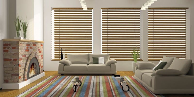 Wood Blinds | 3 Dark Wood Designs For Your Living Room | Shop .