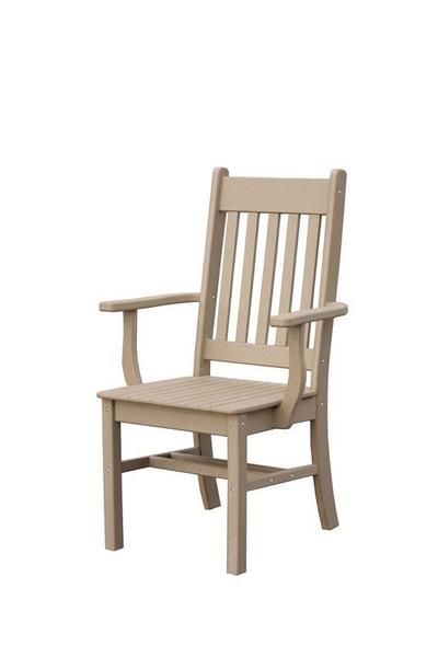 Conestoga Poly Arm Outdoor Dining Chair | Outdoor dining chairs .