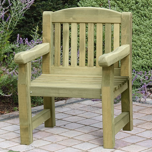 trully wood: Uncomplicated means Garden furniture timb