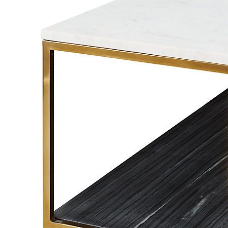 2 Tone Grey and White Marble Coffee Table + Reviews (With images .