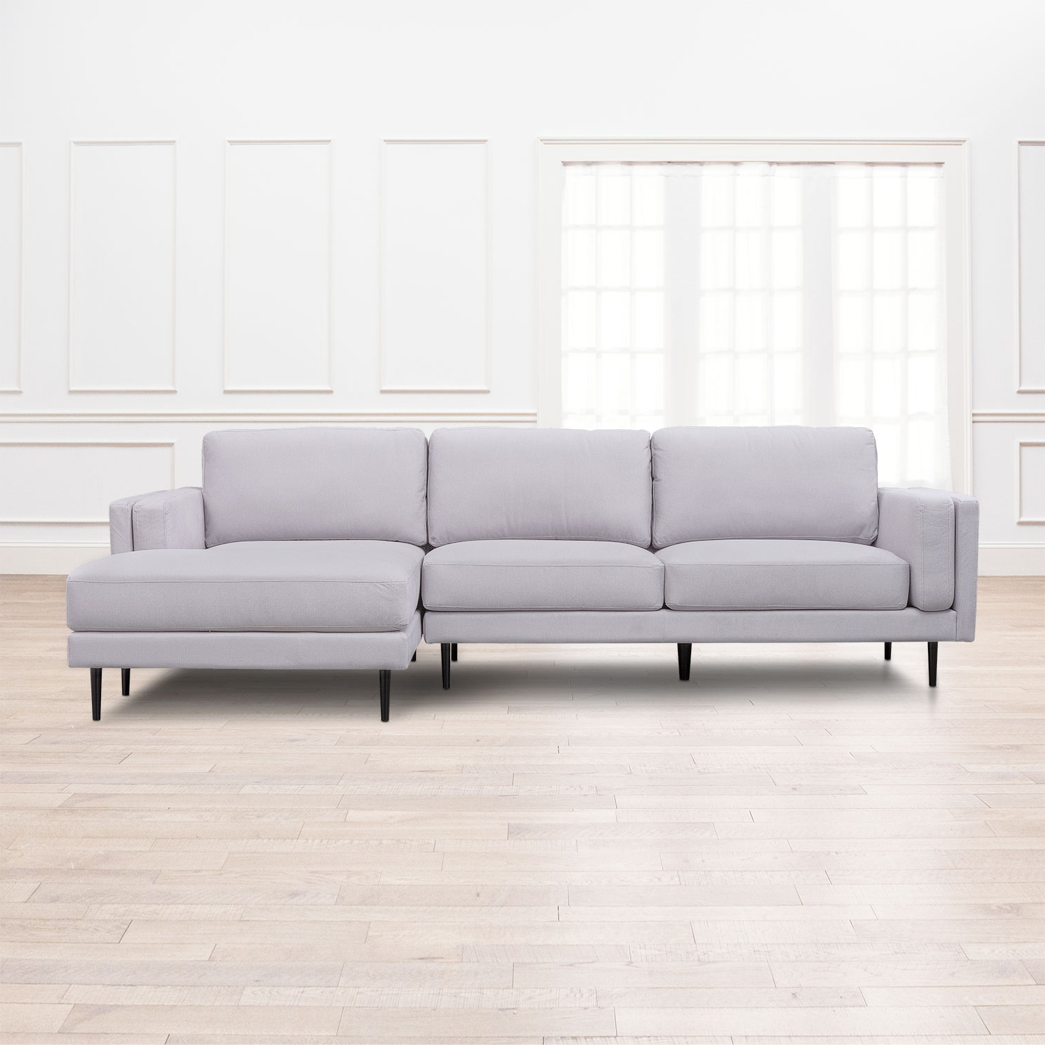 Mcdade Graphite 2 Piece Sectionals With Laf Chaise