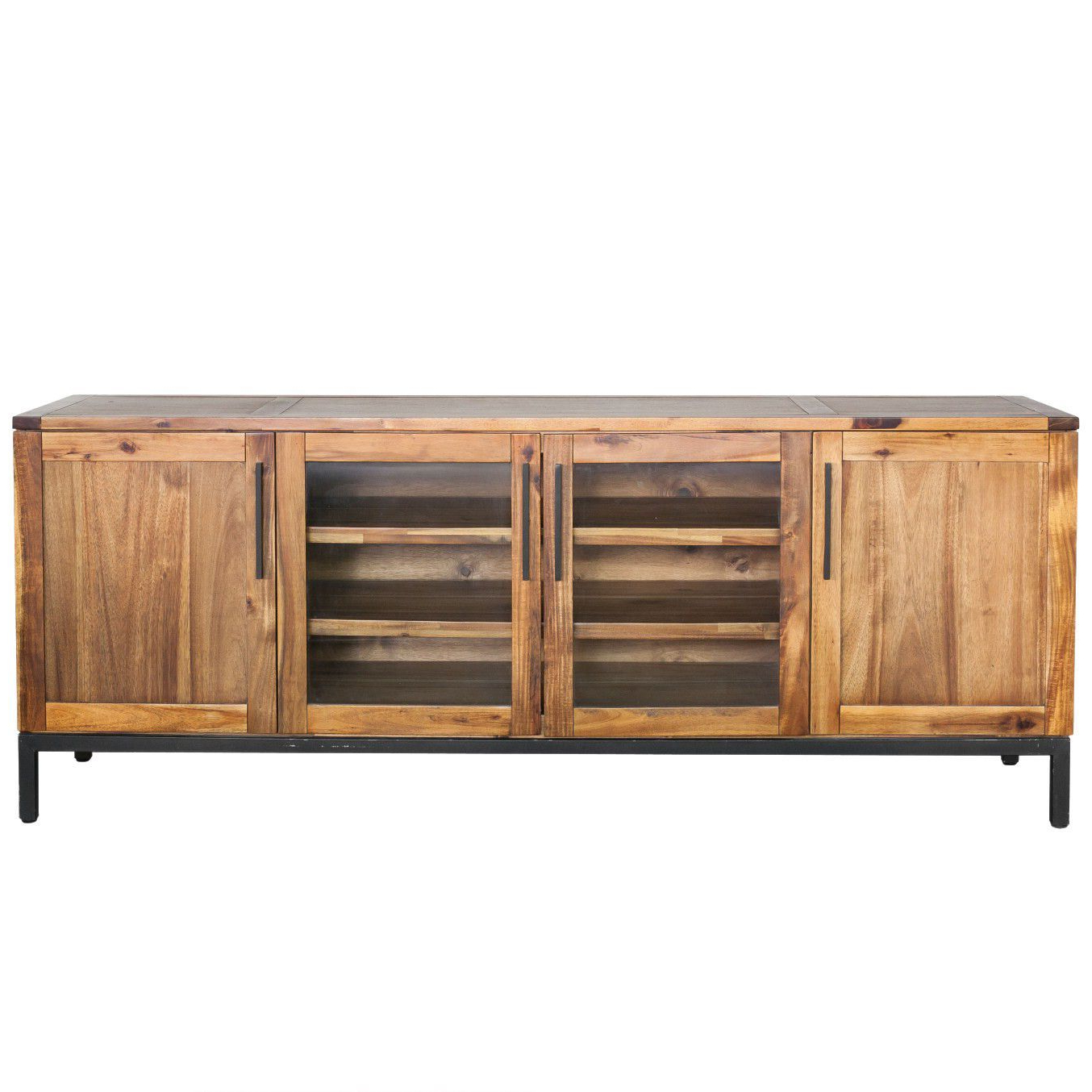 Reclaimed Pine Iron 72 Inch Sideboards
