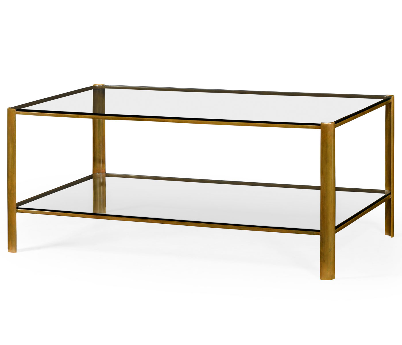 Rectangular Coffee Tables With Brass Legs
