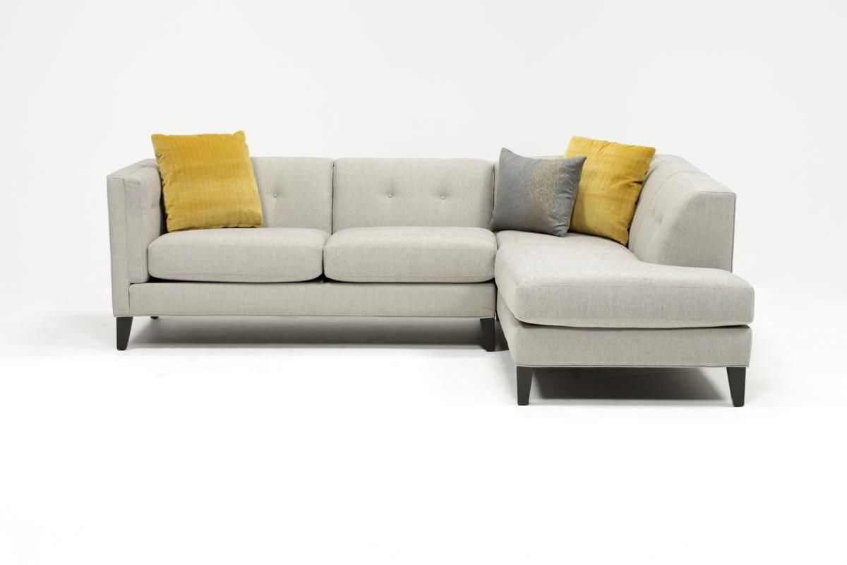 Avery 2 Piece Sectionals With Laf Armless Chaise