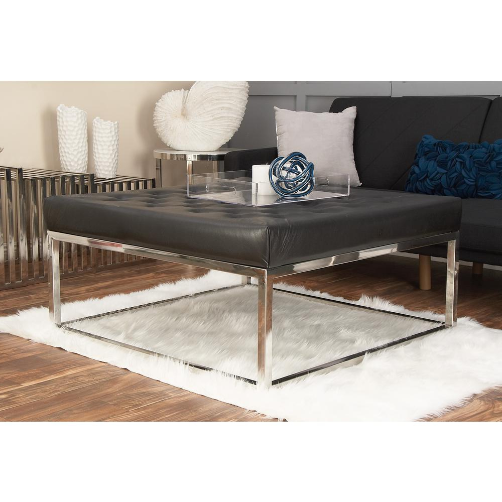 Button Tufted Coffee Tables