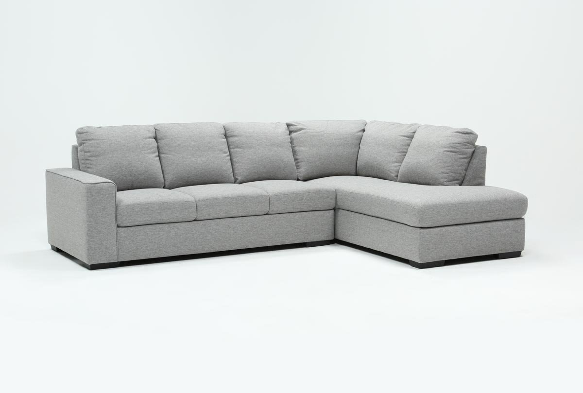 Lucy Grey 2 Piece Sleeper Sectionals With Laf Chaise