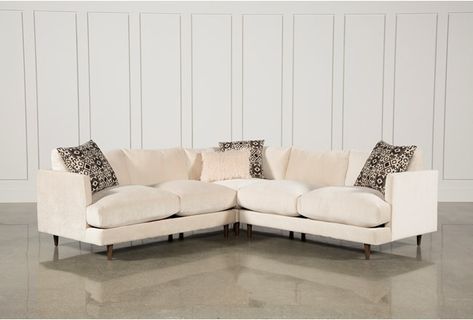 Adeline 3 Piece Sectional - 360 (With images) | 3 piece sectional .
