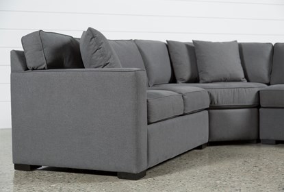 Alder Foam 4 Piece Sectional W/Right Arm Facing Chaise | Living Spac