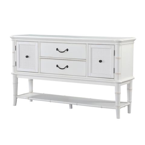 Isle of Palms Dining Antique White Sideboard Indoor Home Furniture .