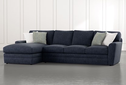 Prestige Foam 2 Piece Sectional With Left Arm Facing Chaise .