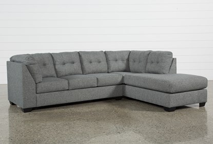 Arrowmask 2 Piece Sectional W/Sleeper & Right Arm Facing Chaise .