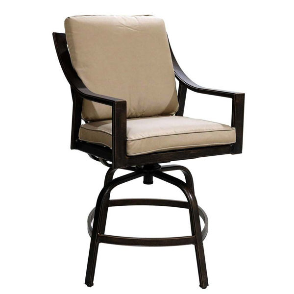 Aspen Outdoor Swivel Barstool | American Home Furniture and .