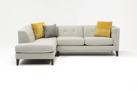 Avery 2 Piece Sectional W/Laf Armless Chaise | Furniture, Living .