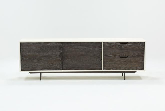 Bale Rustic Grey 82 Inch TV Stand | Living Spaces | Tv stand .