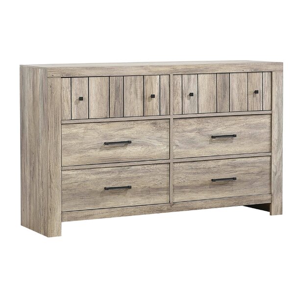 Gracie Oaks Oberon Dresser Rustic Oak | Wayfa