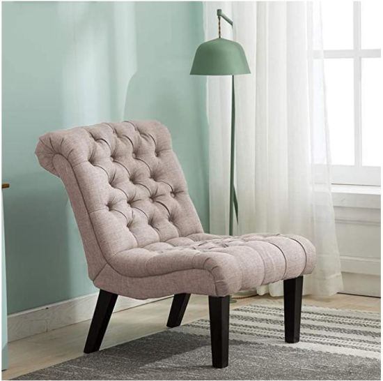 China Living Room Accent Chair Upholstered Modern Tufted Button .