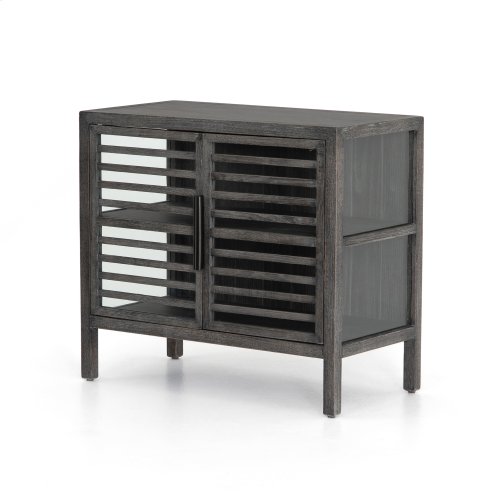 CIRD487 in by Four Hands in Edmond, OK - Genoa Small Cabinet-black .