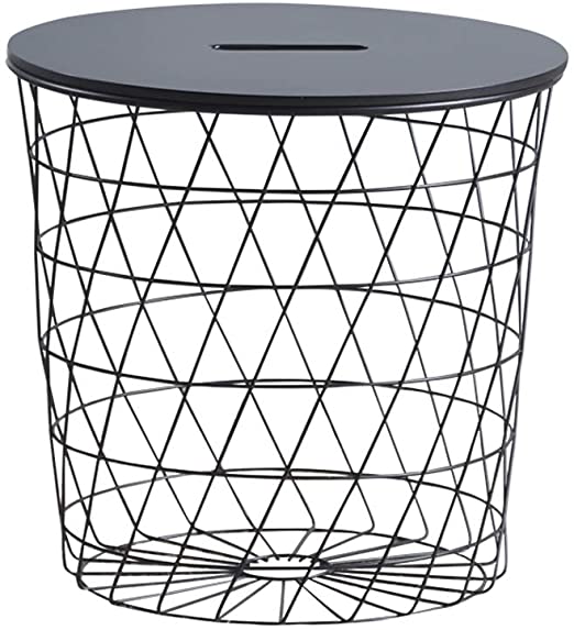 Amazon.com: Metal Wire Coffee Tables, Geometric Design, Side Table .