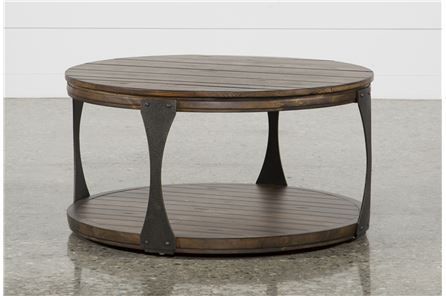 Blanton Round Coffee Table | Coffee table, Coffee table living .