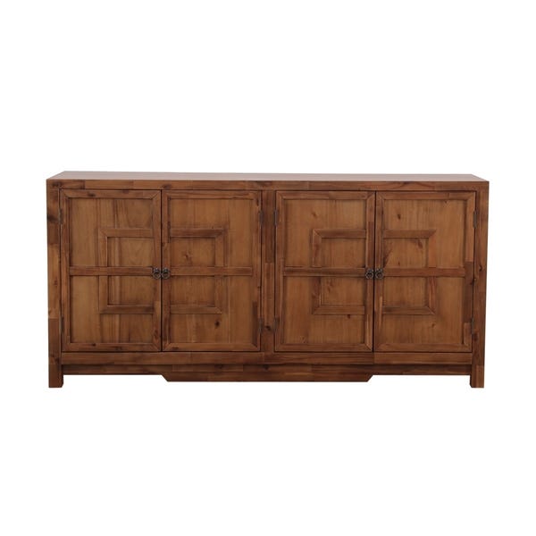 Shop Abbyson Theodore 72-Inch Wood Side Cabinet - On Sale .