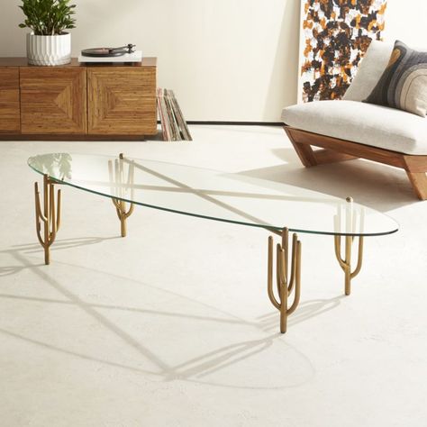 Cacti Brass Coffee Table - SOLD OUT | Modern coffee tables, Cool .