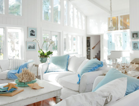 Slipcovered Furniture -Sofas & Chairs for Easy Coastal Style .