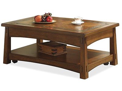 Craftsman Cocktail Table in 2020 | Home coffee tables, Riverside .