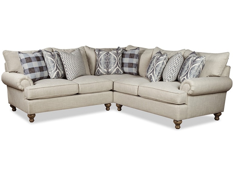 Paula Deen by Craftmaster Living Room Sectional P7117BD-Sect .