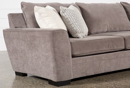 Delano Charcoal 2 Piece Sectional With Right Arm Facing Chaise .