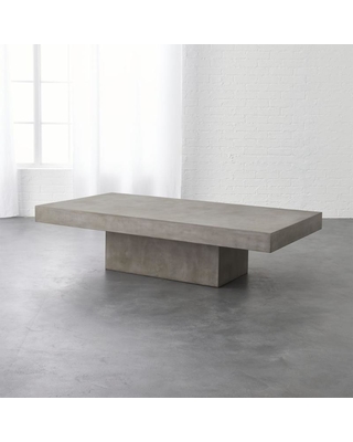Here's a Great Price on Element rectangular grey concrete coffee .