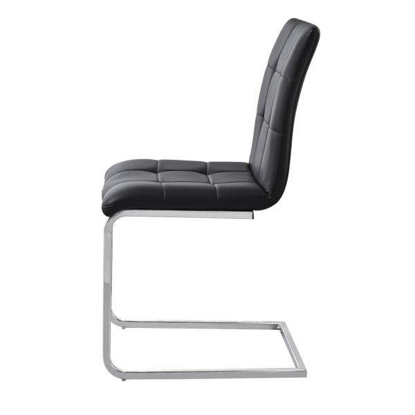 Steve Silver Escondido Black Side Chair -(set of 2) ED480SK - The .