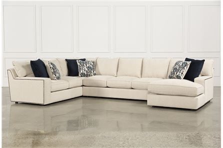 Rennell 3 Piece Sectional W/Raf Chaise - Main | 3 piece sectional .