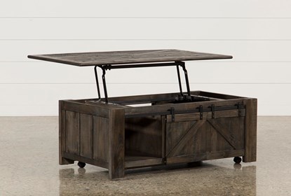 Grant Lift-Top Coffee Table W/Casters | Living Spac